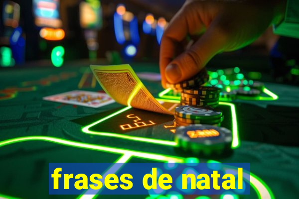 frases de natal